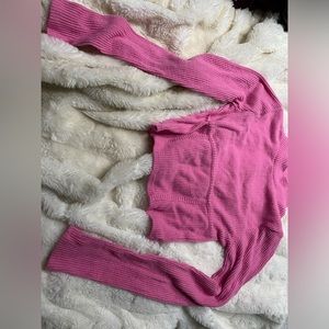 PacCares Mistletoe Mock Neck Bustier Top